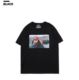 Beard Man Short Sleeve Oversized T-Shirt