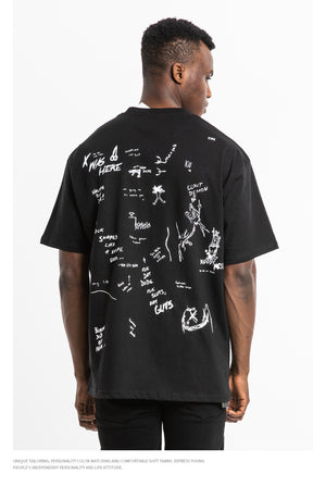 Don't Kill Ur Friends Kids Short Sleeve Oversized T-Shirt