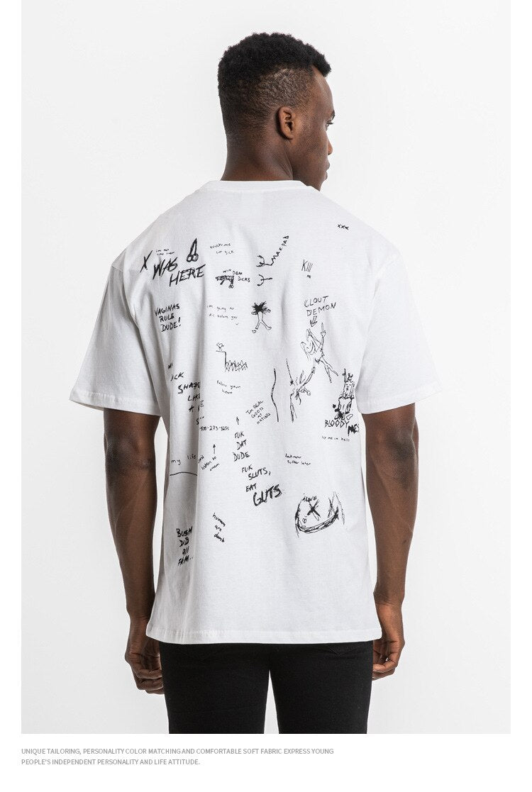 Don't Kill Ur Friends Kids Short Sleeve Oversized T-Shirt
