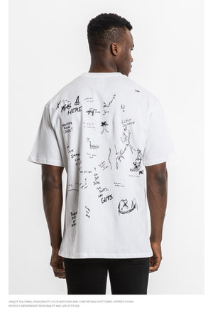 Don't Kill Ur Friends Kids Short Sleeve Oversized T-Shirt