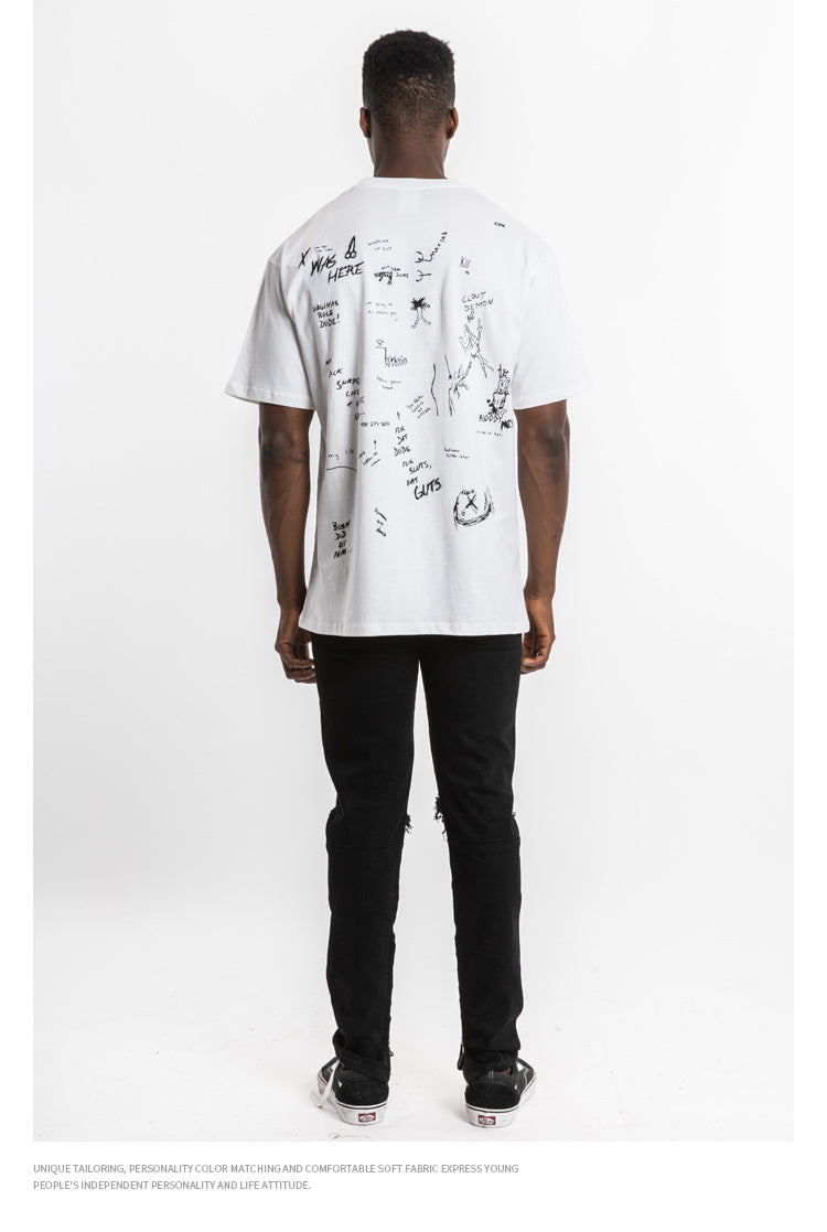 Don't Kill Ur Friends Kids Short Sleeve Oversized T-Shirt