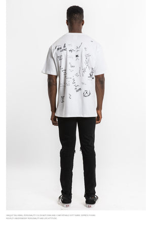 Don't Kill Ur Friends Kids Short Sleeve Oversized T-Shirt