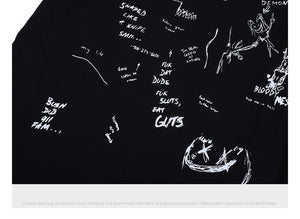 Don't Kill Ur Friends Kids Short Sleeve Oversized T-Shirt
