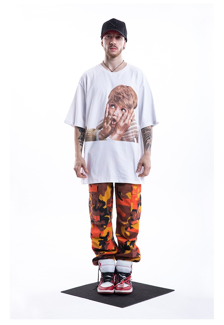 Little Boy Short Sleeve Oversized T-Shirt