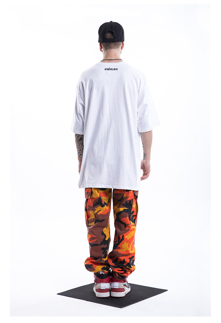Little Boy Short Sleeve Oversized T-Shirt