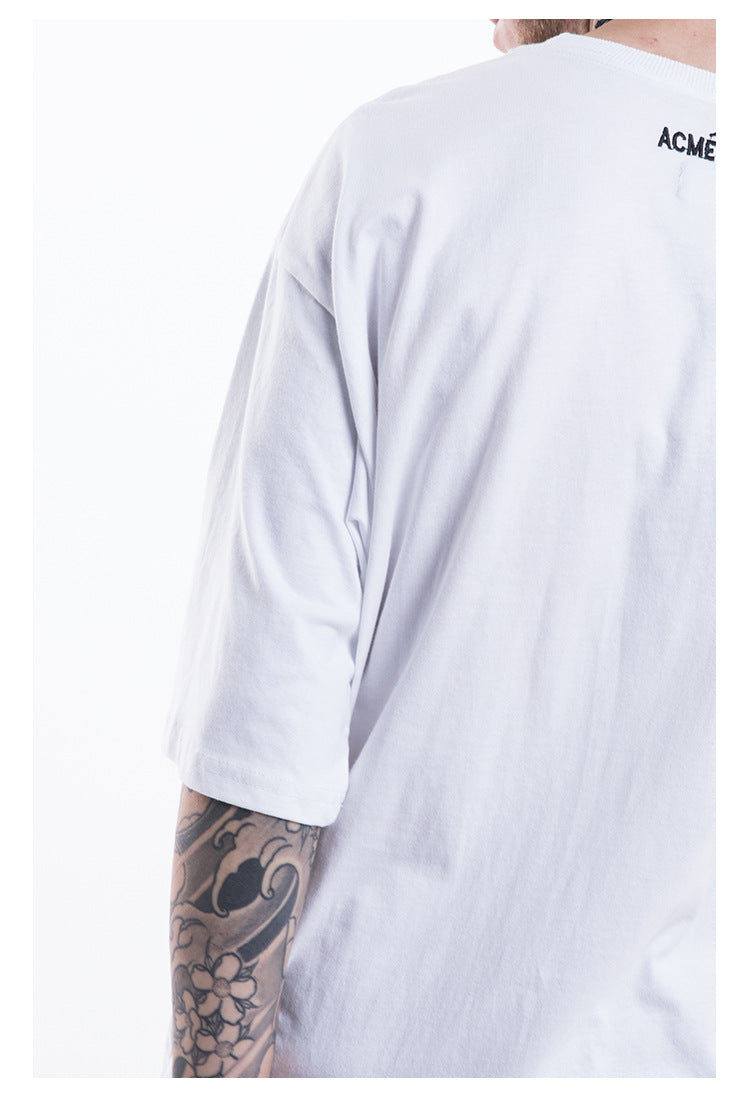 Little Boy Short Sleeve Oversized T-Shirt