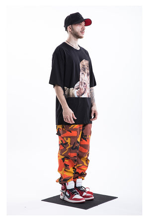 Little Boy Short Sleeve Oversized T-Shirt