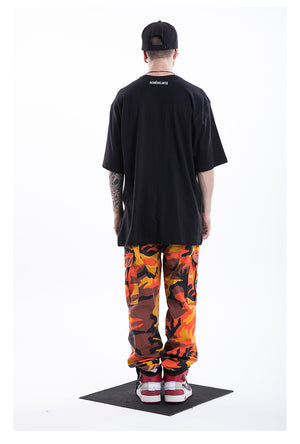 Little Boy Short Sleeve Oversized T-Shirt