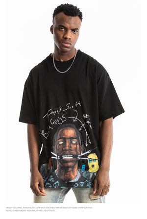 Travis Scott Short Sleeve Oversized T-Shirt