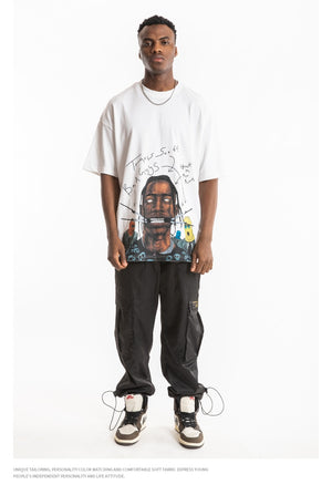 Travis Scott Short Sleeve Oversized T-Shirt