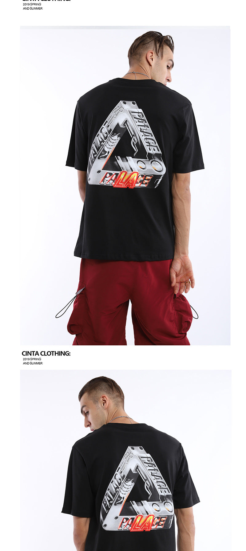 PALACE Short Sleeve Oversized T-Shirt