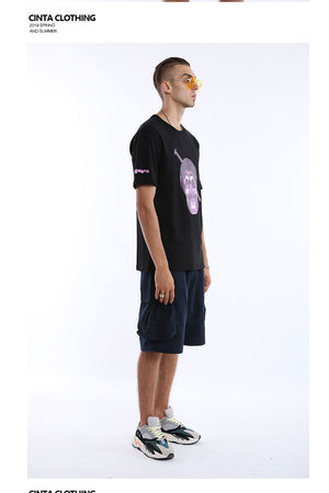Nagri Graphs Short Sleeve Oversized T-Shirt