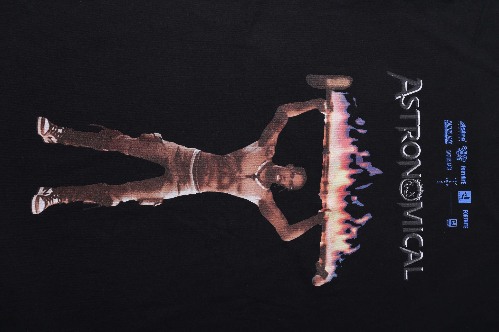 Travis Scott ASTROWORLD Short Sleeve Oversized T-Shirt