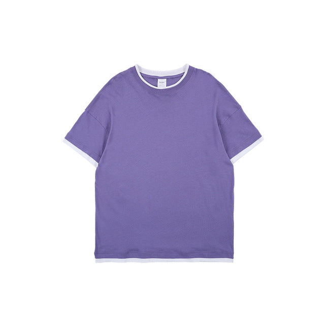 Basic Short Sleeve Oversized T-Shirt