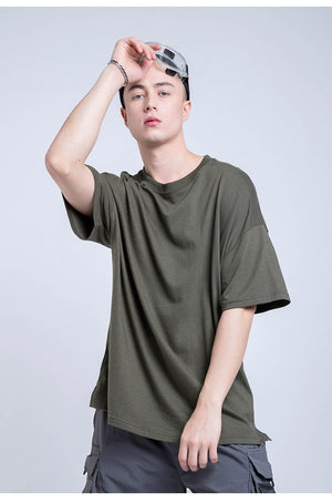 Basic Short Sleeve Oversized T-Shirt