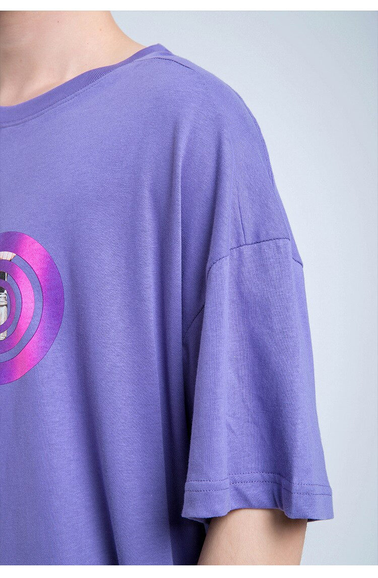 Nagri Graphs Short Sleeve Oversized T-Shirt