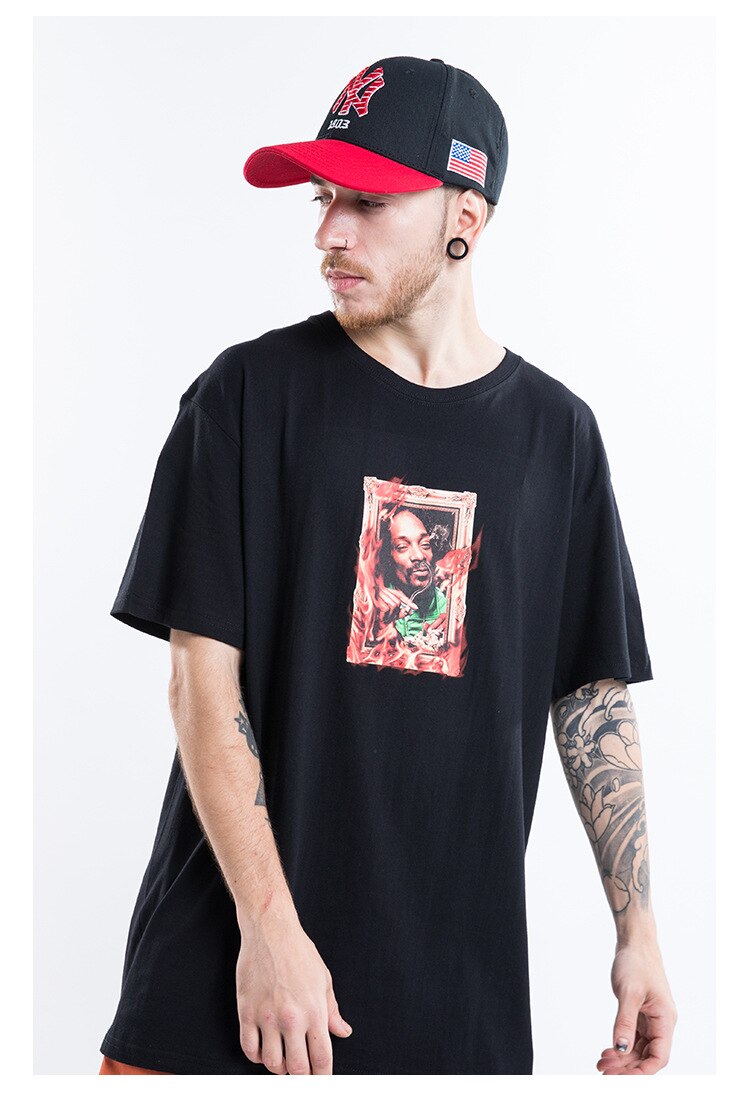 Snoop Dogg Short Sleeve Oversized T-Shirt
