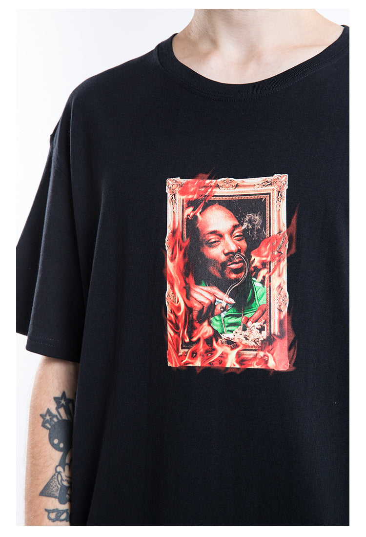 Snoop Dogg Short Sleeve Oversized T-Shirt