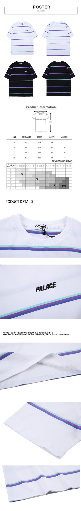 PALACE Short Sleeve T-Shirt