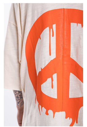 Hip-Hop Short Sleeve Oversized T-Shirt