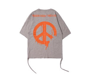 Hip-Hop Short Sleeve Oversized T-Shirt