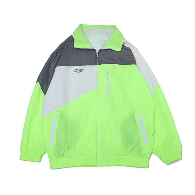 Fluorescence Windbreaker Jacket