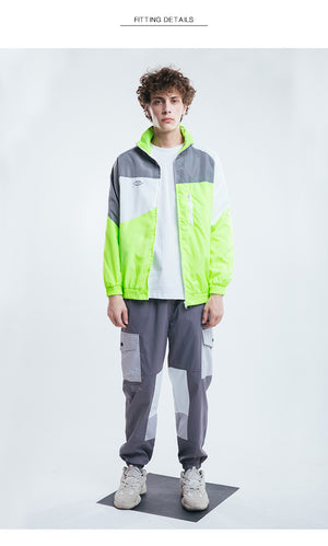 Fluorescence Windbreaker Jacket