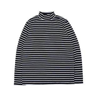 Black White Striped Long Sleeve T-Shirt