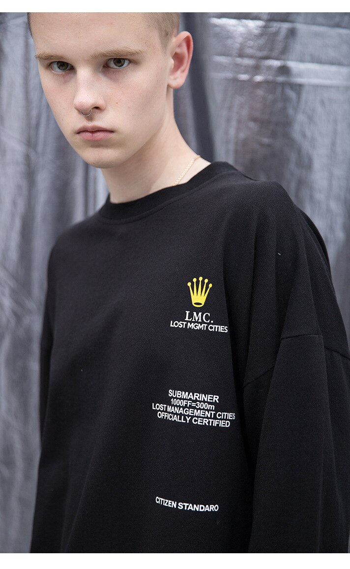 Lost Management Cities Long Sleeve T-Shirt