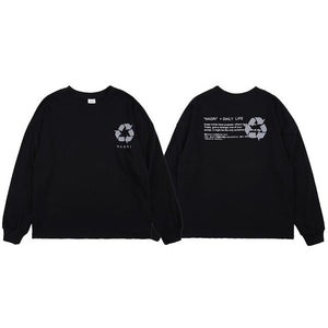 Reflective Long Sleeve T-Shirt