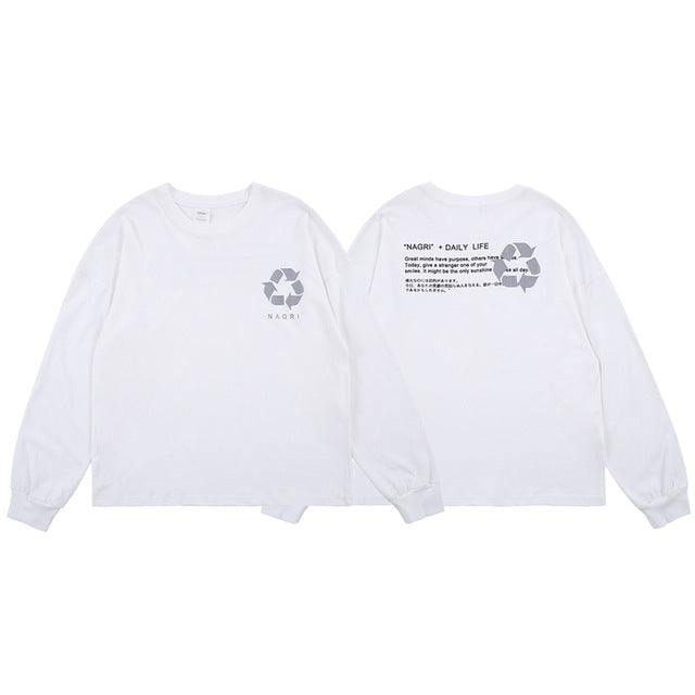 Reflective Long Sleeve T-Shirt