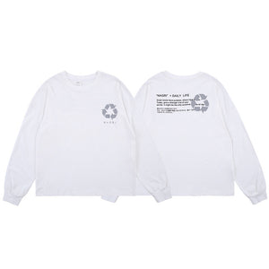 Reflective Long Sleeve T-Shirt